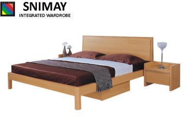 China Classy Hotel Furniture Custom made Solid wooden with bed sets for sale