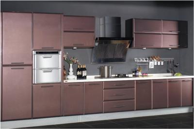 China High Gloss Island Home Kitchen Furniture / Modern European Kitchen Cabinets for sale