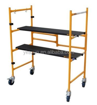 China Popular Mobile Folding Ladders Ladder Working Platform And Scaffolding for sale