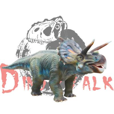 China Dino0452 Mini Robotic Dinosaur Triceratops Theme Park for sale