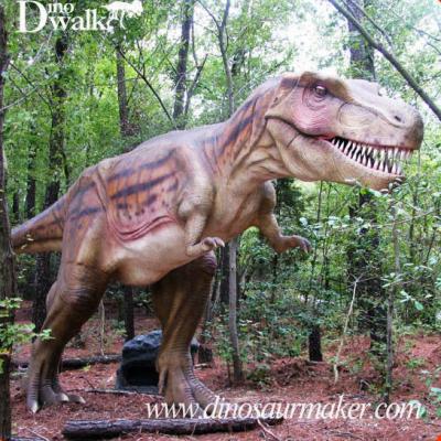 China Exhibits in the exterior & Indoor High Quality Realistic Life Size Dinosaur Fiberglass Customized Statue for sale