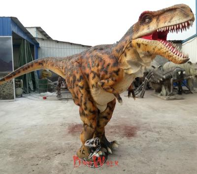 China High Quality Realistic Professional Theme Park Dinosaur Costume for sale