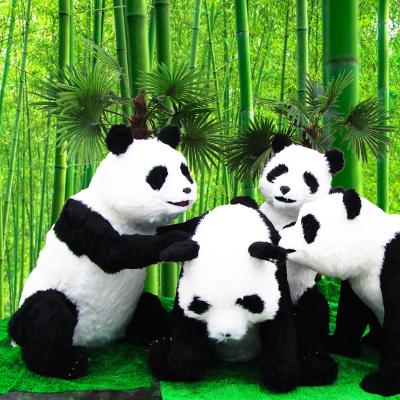 China Waterproof Museum Panda Animatronic for Amusement Park Robotic Panda for sale