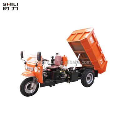 China Mini Dumper Diesel Tipper Dump Tricycle 1-5 Ton Factory Price Middle Engine Mini Dumper for sale