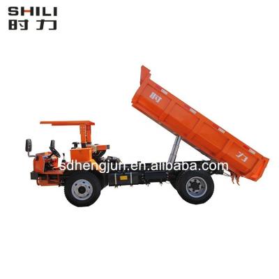 China Medium Driving 5 Tons 4x4 Mini Underground Mining Dump Truck Dumpper And Tipper With Capacity Of 2.2 Cubic Meters Using In Tunnel Project for sale