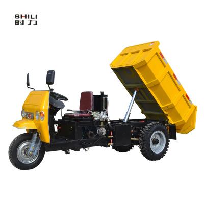 China Hot Sale Mining Machine Mini Tipper /Dumper Truck For Export Diesel Tricycle Customizable 1800*1100*560mm for sale