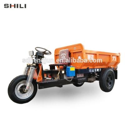 China Electric Mining Tricycle SL Tricycle Cargo 3 Wheels Medium Dump Motor for sale