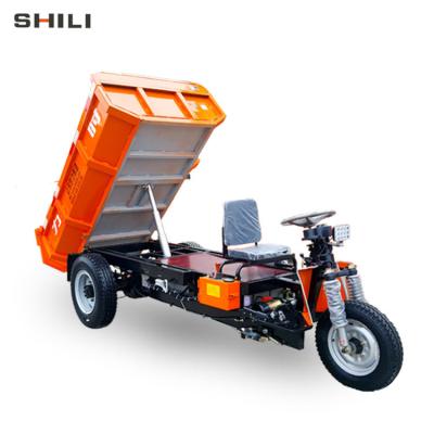 China 2021 hot sale china cargo tricycle medium dump motor electric mining tricycle three wheeler for sale