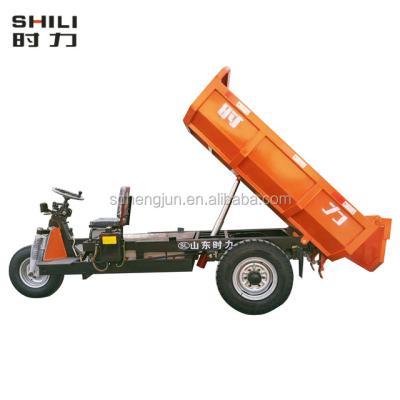 China mini mini electric dumper electric medium motor 3 ton loading capacity/small dumper truck for sale