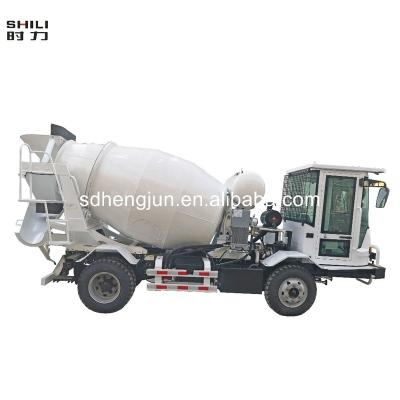 China High Quality Mid Rudder SL Mixer Truck For Engineering for sale