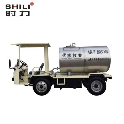 China Middle drive with power milk tanker truck for milk transportation for sale