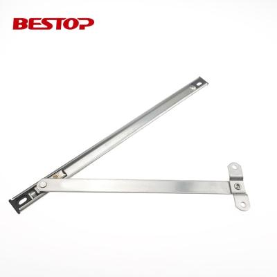 China Various types for different series profiles of factory supplies demestic adjustable stainless steel window friction stay anodizing polishing hinges for sale