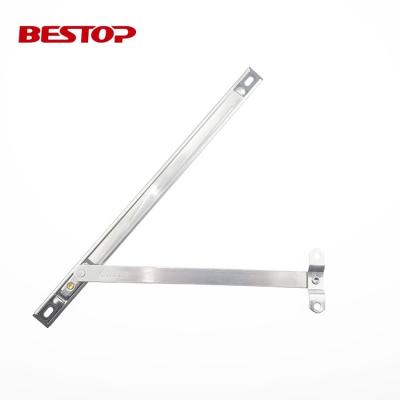 China Various types for different series profiles of 304 demestic stainless steel C-groove silent heavy duty casement window chafe hinge for Outward-opening window, for sale