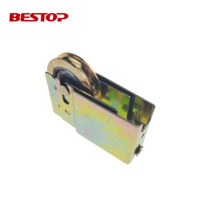 China High quality galvanized iron material bestop window roller gold wheel sliding accessories roller Nigeria market for sale