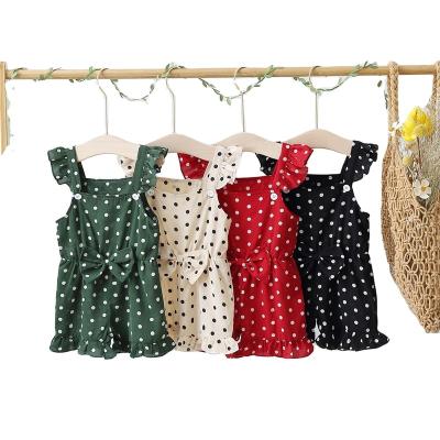 China Substantial Manufacture Eco-friendly Washable Breathable Wholesale Baby Knitted Rompers Jumpsuit Newborn Kid Clothes Little Girl Baby Clothes for sale