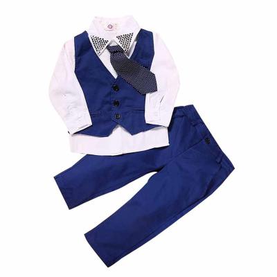 China Bulk Wholesale Children's Link School Clothing Spandex/Cotton t-shirt+vest+pants+kids clothing kids clothing set boys set for sale