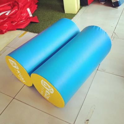 China DWF+PVC Factory Produce Indoor Gymnastic Equipment Cylinder For Kids Children Indoor Soft Play Toys for sale