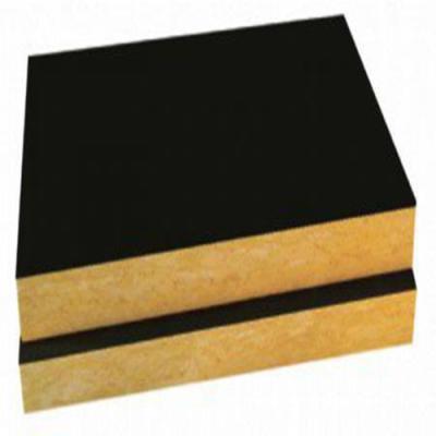 China Fireproof Black Color Glass Wool Ceiling Board for sale