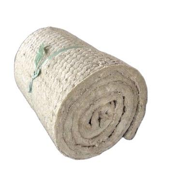 China Modern Heat Insulation / Fireproof Insulation Rock Wool Matts With Wire Mesh for sale