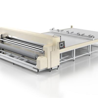 China Factory Fully Automatic Ultrasonic Textile Roller Blind Fabrics Cutting Machine for sale