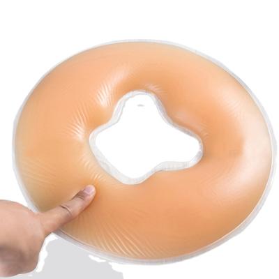 China Skin-Friendly Non-Toxic Easy Wash Silicone Soft Massage Face Relax Pillow Protection SPA Beauty Salon Care Cushion Baby Head Shaping Good Helper for sale