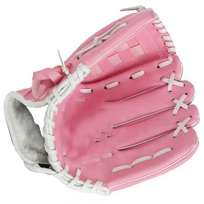 China Anti-impact Left Hand Synthetic Leather Soft Durable Baseball Gloves For Youth Adult Children for sale