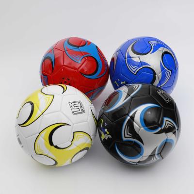 China Cheap PVC 10% discount soccer ball ready for shipping no brand mix color and mix design fast delivery soccer ball /football for sale