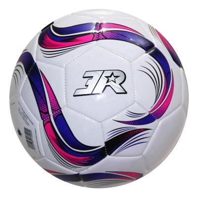 China Official Size 5 Soccer Balls PVC Leather With Custom Football LOGO For Soccer Training for sale