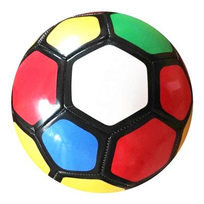 China PVC Leather Stitching Toy Good Quality Soccer Ball Kid Game Machine Wholesale Size 1 PVC Soccer Football for sale