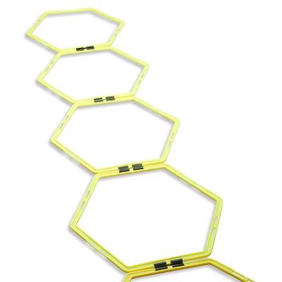 China Football hexagon agility rings the ladder without agility tangle with a strong Ring Grid hex. Great for agility work for sale