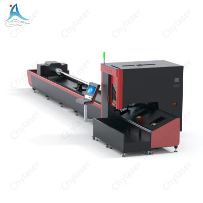 China Brand New 1000w 1500w 4000w Water Cooled Professional Fiber Laser Pipe Tube Cutter Tube Cutter Machine for sale