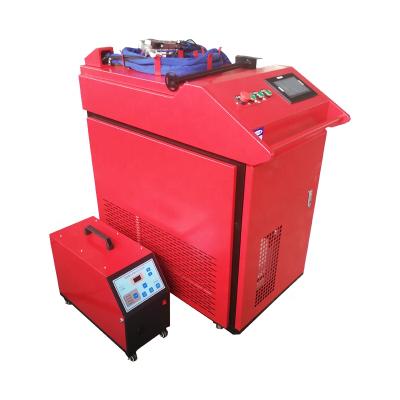 China 1000w 1500w 2000w handheld copper aluminum steel laser welding machine gold lazer tools gold lazer welder for sale