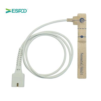 China Convenient Use Nellcor Spo2 Sensor Jerry Spo 2 Pulse Oximeter Adult Sensor Disposable Spo2 Sensor With Nonwoven Fabric for sale