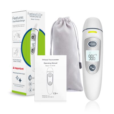 China Ears Forehead Forehead Thermometer Household Body Thermometer Non-contact Temperature Dose Home Quick Measurement for sale