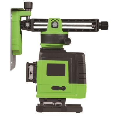 China Different Horizontal And Vertical Cross Lines Laser Locked Function 3D Laser Level 360 Self-Leveling Beam Green Floor Level for sale