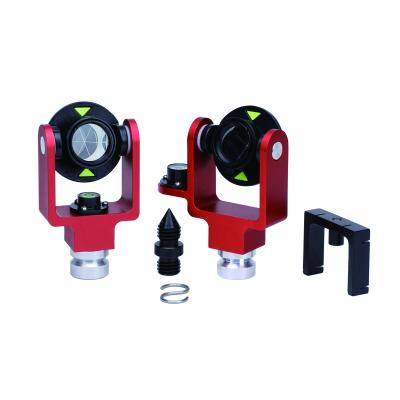 China Factory supply FDC061 survey Mini Prism sokkia/Nikon aluminum total station glass K9 + screening mini prism set for sale