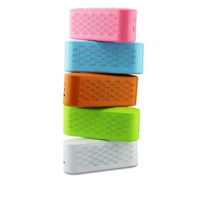 China Colorful ABS Audio Wireless Bluetooth Speakers for iPhone / iPad 1 Channel CE RoHS FCC for sale