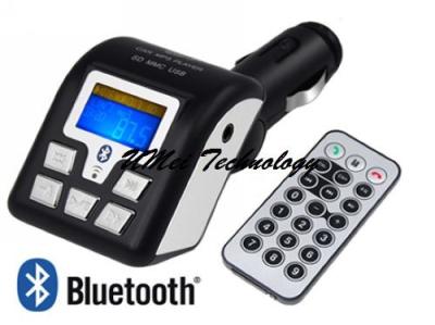 China Auto mp3, bluetooth Automp3 Speler, de Draadloze FM zender van autobluetooth met de Groef van afstandsbedieningusb SD/MMC Te koop