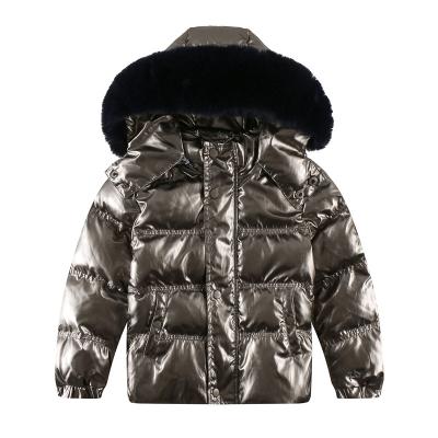 China Wholesale Anti-Shrink Children's Winter Coat Pure Color Baby&Kids Winter Coats for sale