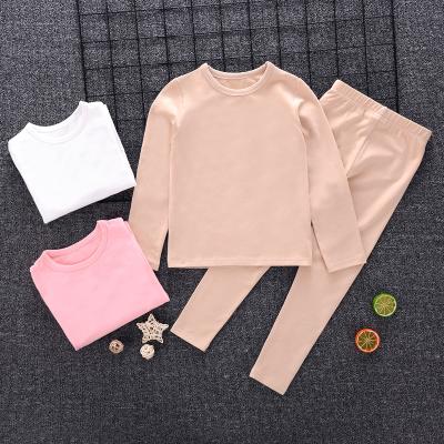 China Autumn/Winter Wholesale Children's Clothing Cozy Set 100%Cotton Kids Pajamas for sale