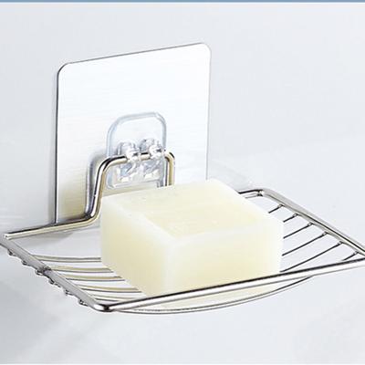 China New Type Sustainable Selling Well Eco-friendly Adhesive Wall Stick Metal Soap Dishes For Showers for sale