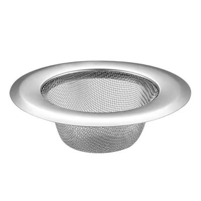 China Sustainable Stainless Steel Mesh Sink Strainer Customized Sink Filter Sink Drain Filter For Kitchen Bathroom Tub Perforated Mesh Filter for sale