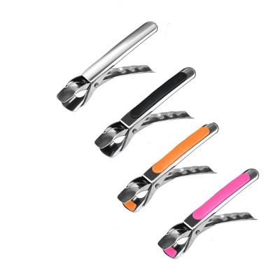 China Viable Anti-scalding Pot Pan Gripper Clip Bowl Clip Stainless Steel for Hot Dish Dish Bowl Hold Non Slip Bowl Holder for sale