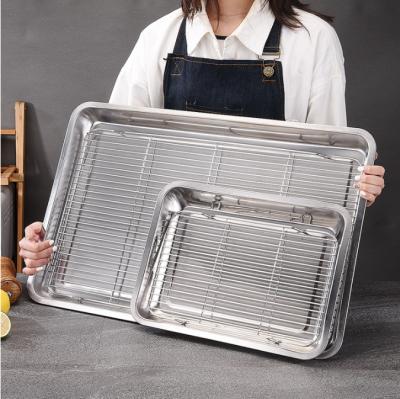 China Sustainable Cake Cook Baking Rack Heat Oven Trolley Grill Wire Cooling Heavy Duty Rack for sale