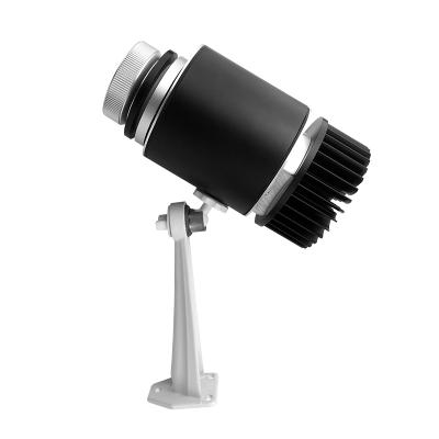 China Aluminum Alloy Pdd 20W Led Custom Advertising Projection Lamp Waterproof Outdoor Rotating Light Logo Gobo Projector for sale