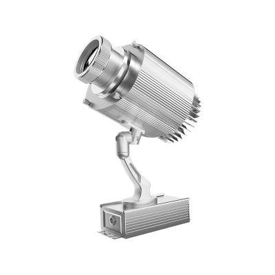 China Aluminum Alloy 100W Led Advertising Logo Projector Light Indoor Rotating Gobo Light Logo Projector for sale