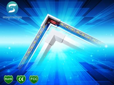 China Portable Rigid LED Strip 12V / 24V Aluminum 72LED / M Profile For Display for sale