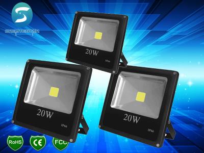 China Alojamento de alumínio das microplaquetas exteriores brilhantes super das luzes de inundação IP65 do diodo emissor de luz 20W PF 0,9 Epistar à venda