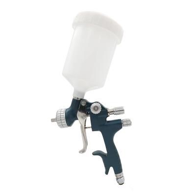 China Plastic Hopper Air Color Spray Gun Gravity Fed Paint For Machine 1.3-1.5MM for sale