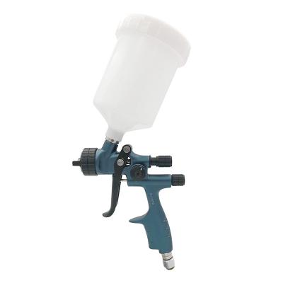 China Gravity Fed Paint Hvlp 1.3mm 0 Hopper Dark Green Plastic Hand Air Color Spray Gun. - 1.0-1.3-1.5MM for sale